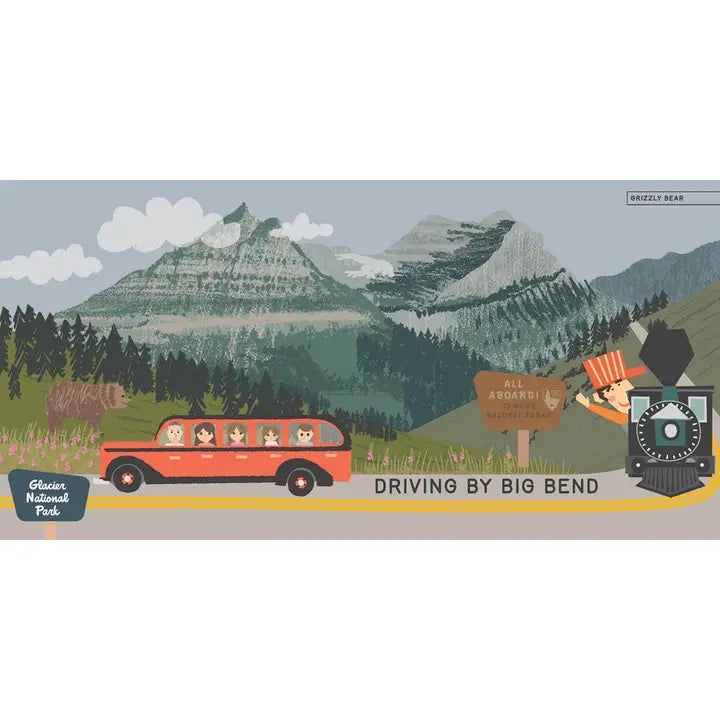 All Aboard More National Parks Board Book Gibbs Smith