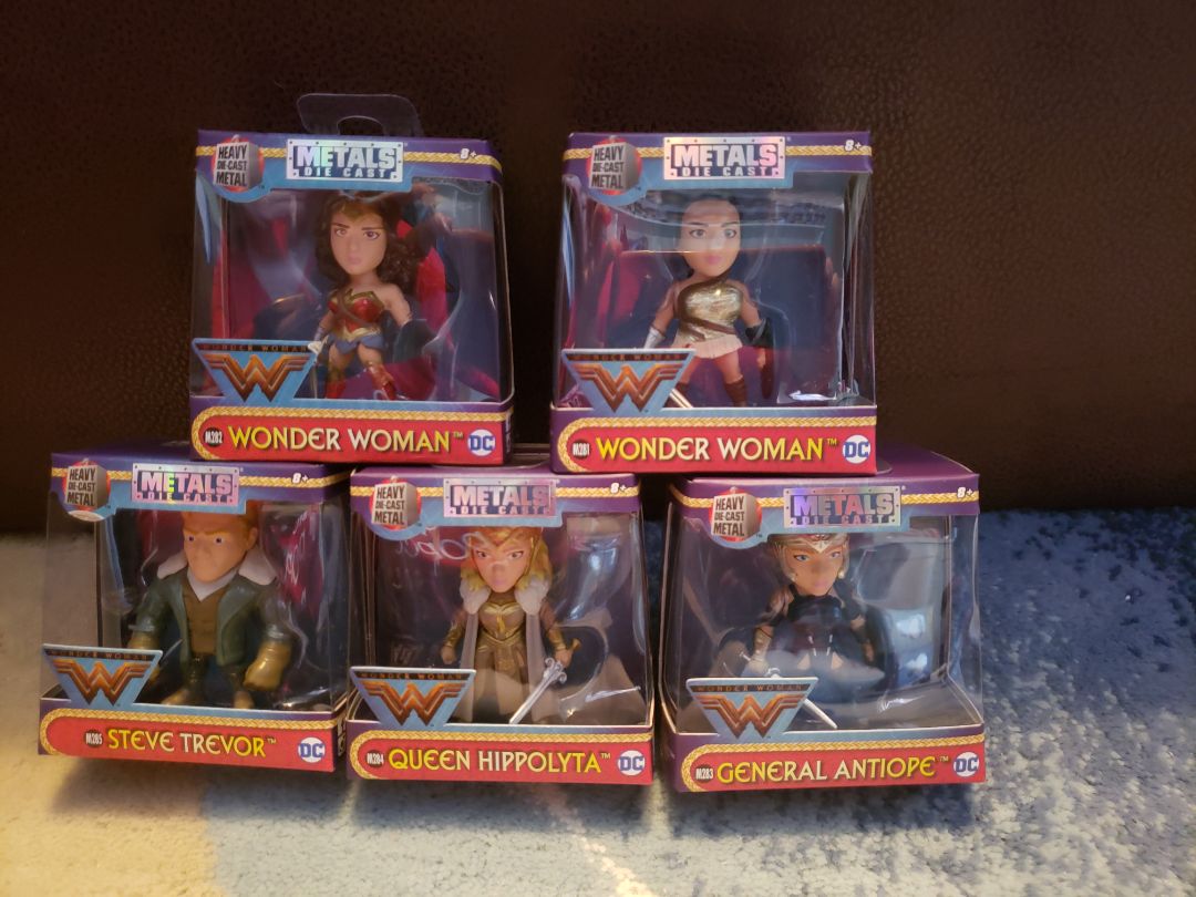 Metals Die Cast Wonder Woman (set of 5) Jada Toys