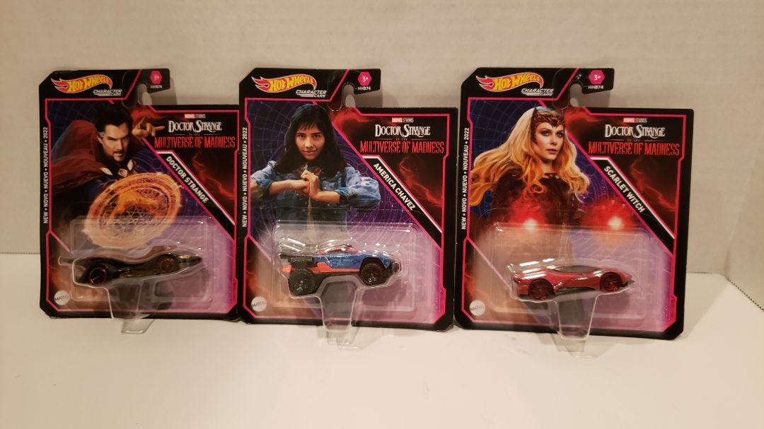 Cars (SET of 3), Dr. St in the MoM Hot Wheels