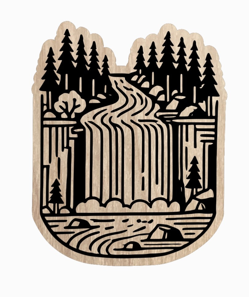 Eco Sticker Waterfall