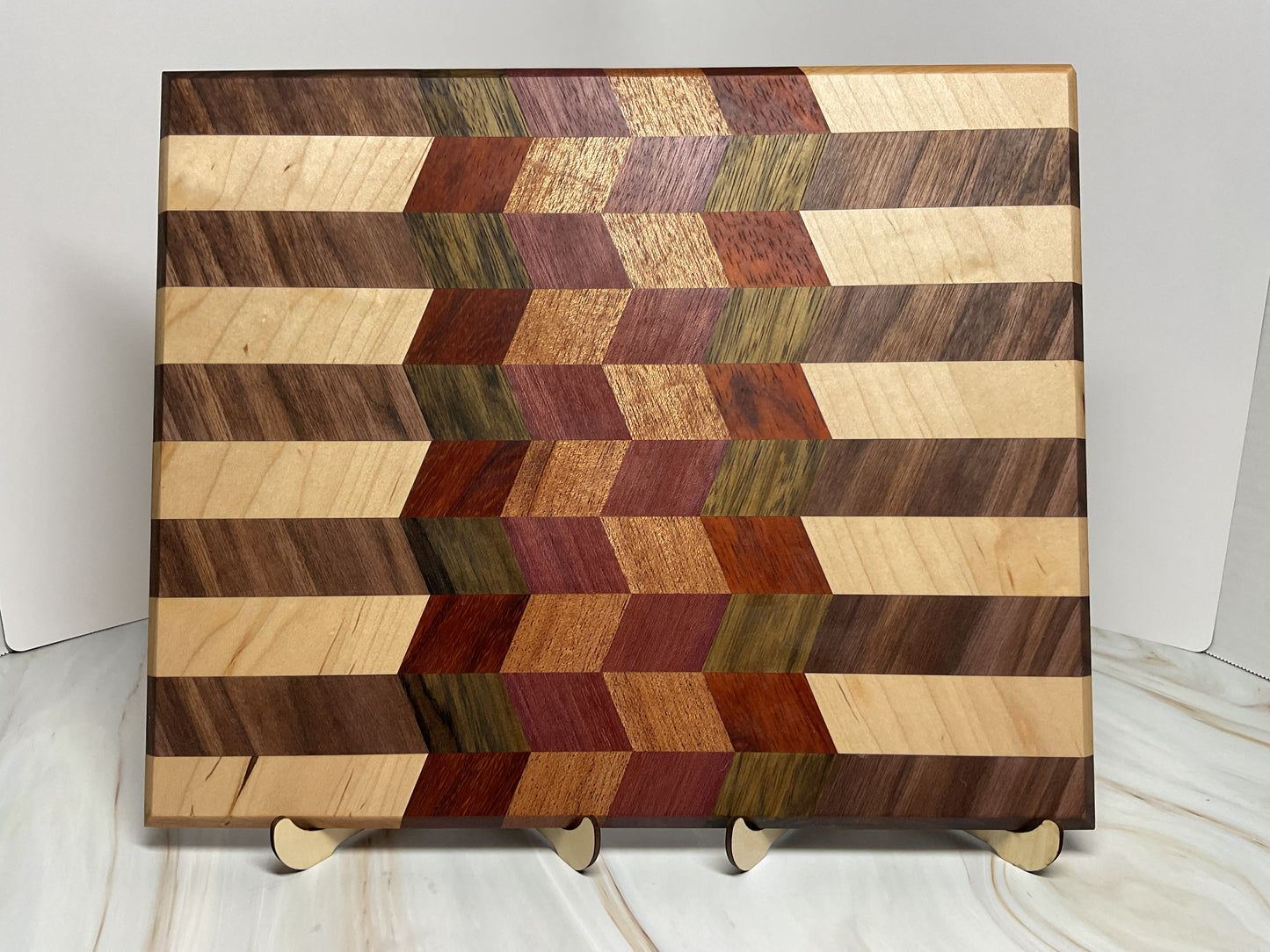 Modern Cutting Board – Handcrafted Hardwood Board