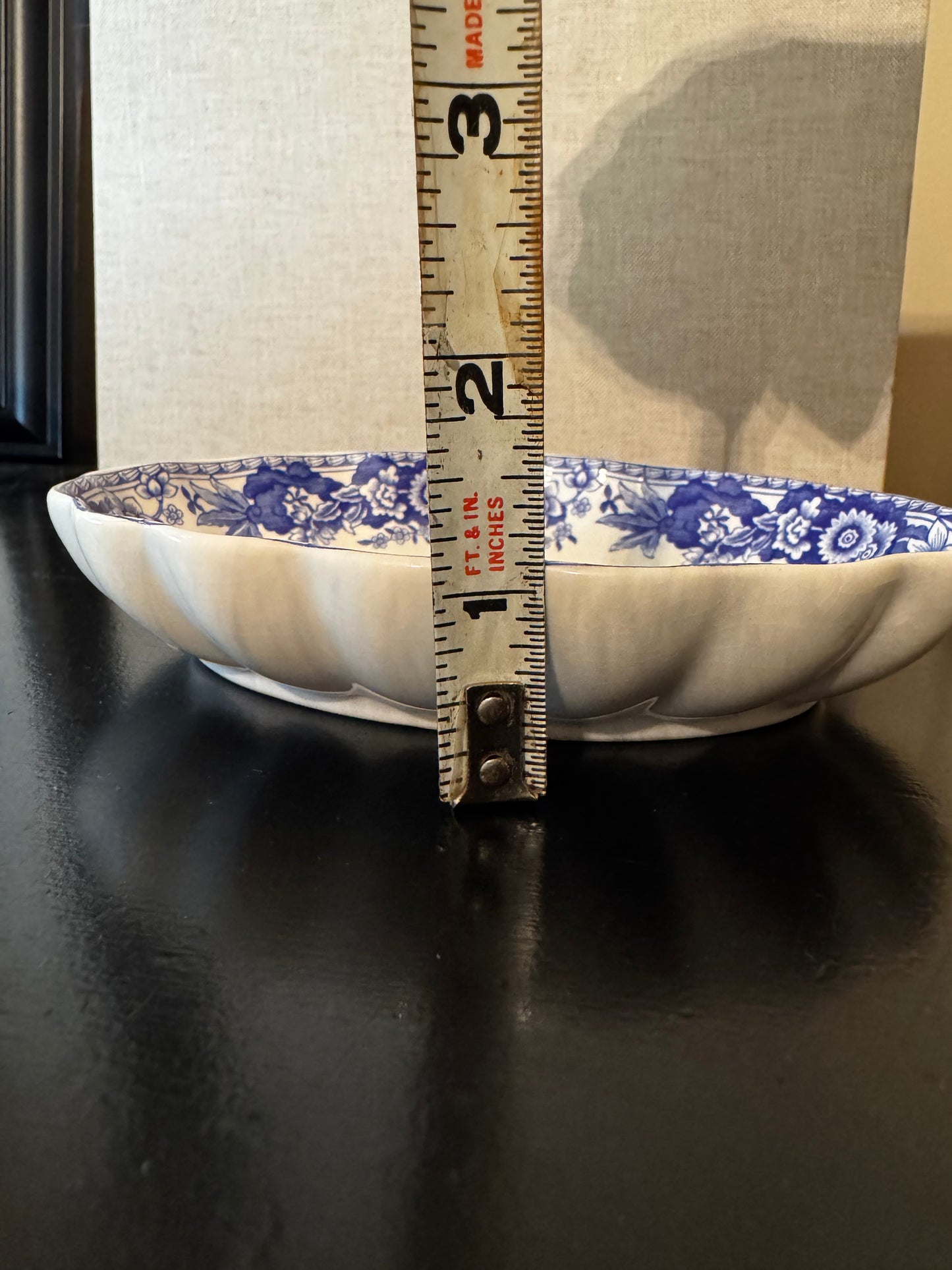 Trinket Dish Spode 5.5" x 4"