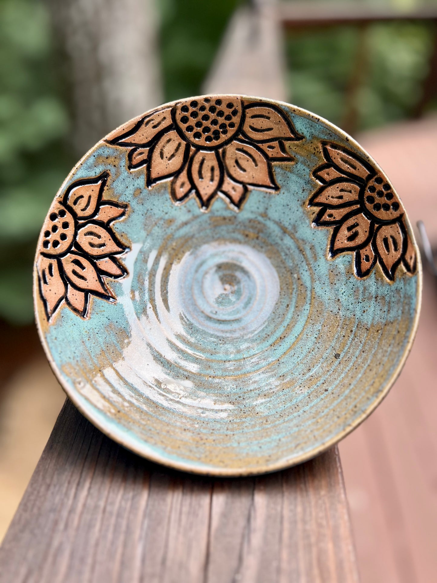 Sunflower bowl