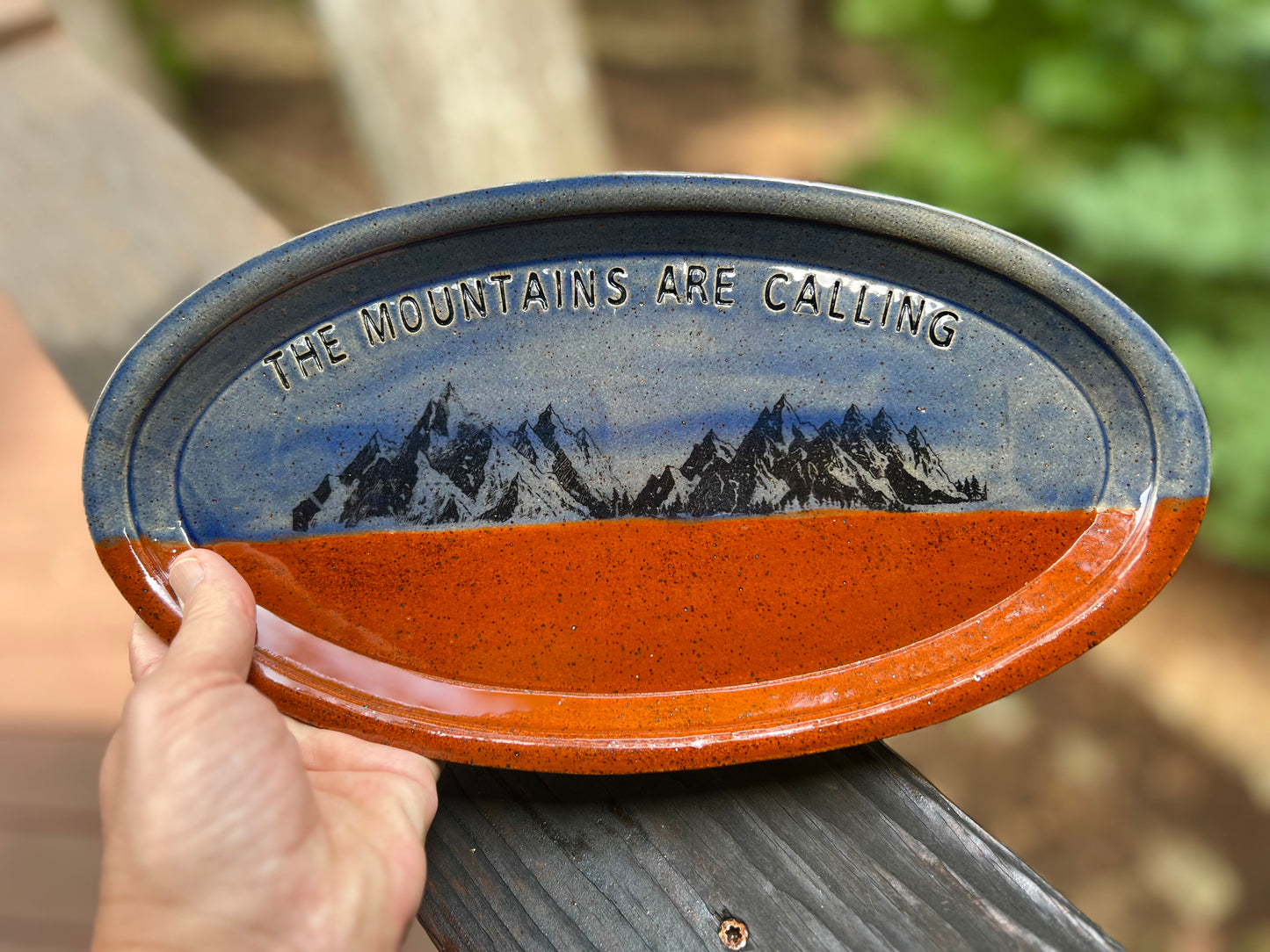 Mountains are Calling Platter