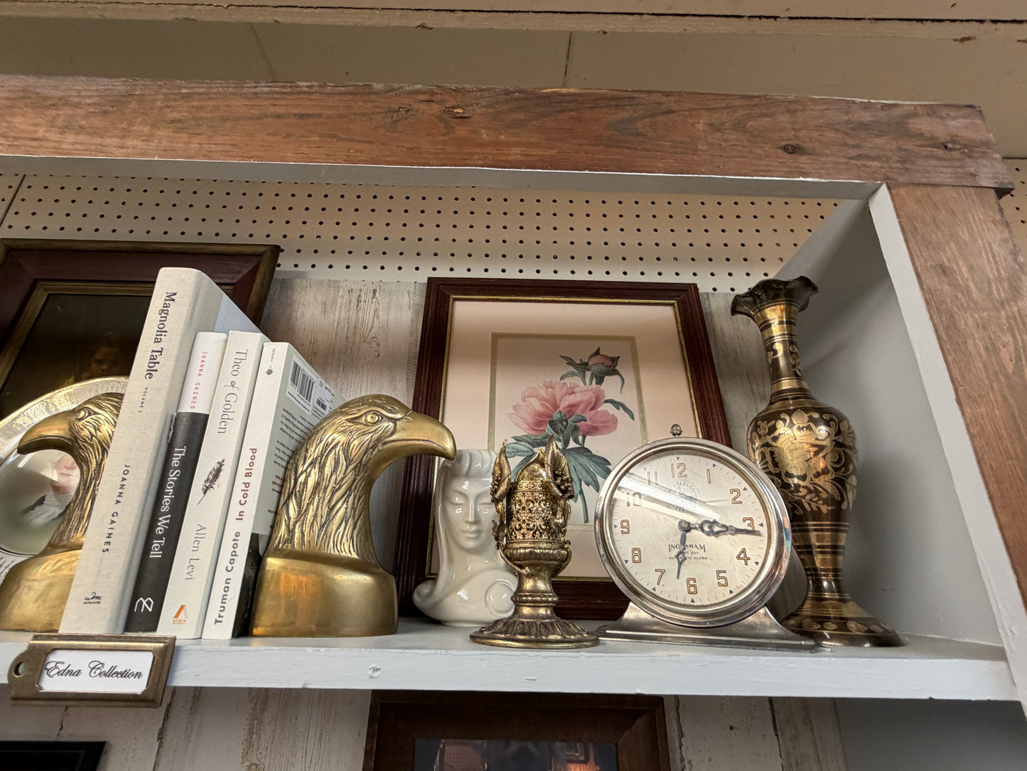 Clock Ingraham 6" tall x 5.75" wide