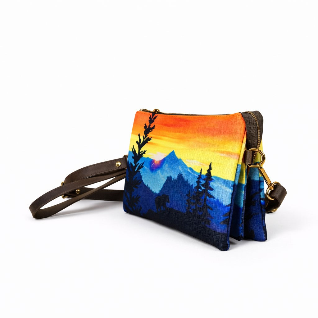Nat Park Sunset Cross Body Bag - 1152