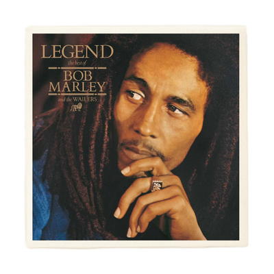 Coaster Bob Marley Legend Album Cover