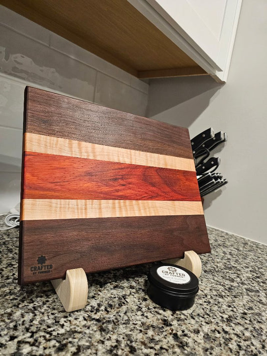Cutting Board Crafted By Turner 13.75in x 10.75in x .75in