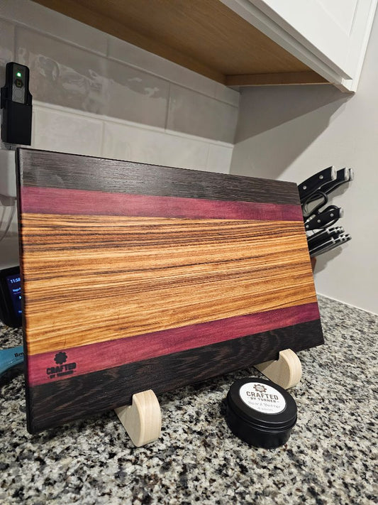 Cutting Board Crafted By Turner 16.25in x 10.25in x .75in