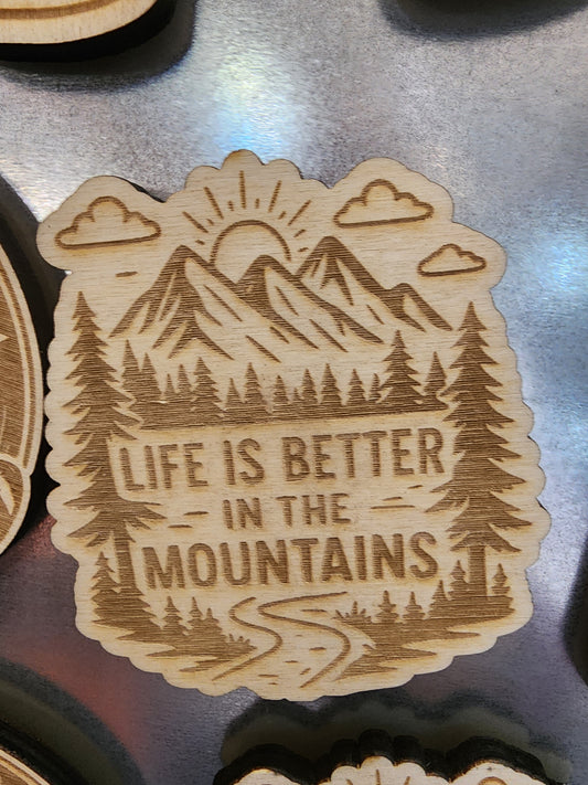 Mountains Magnets Crafted By Turner Various