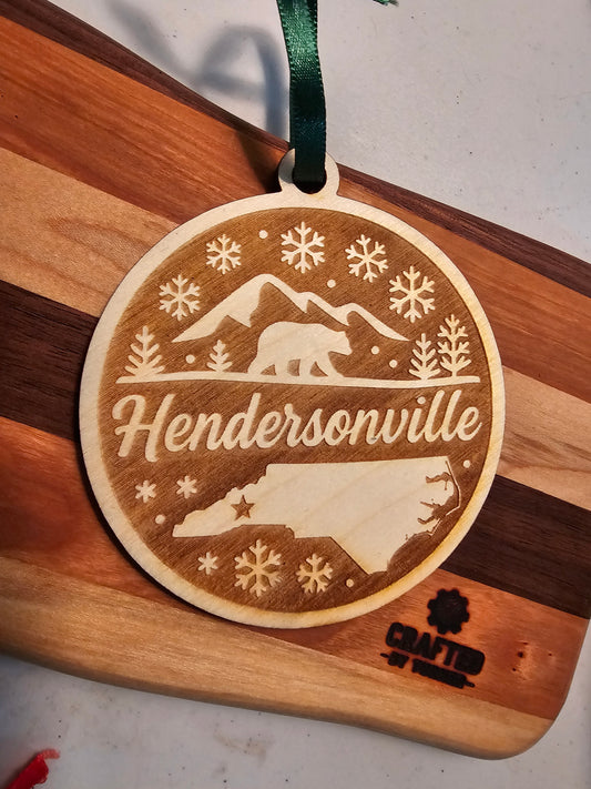 Hendersonville NC Ornament
