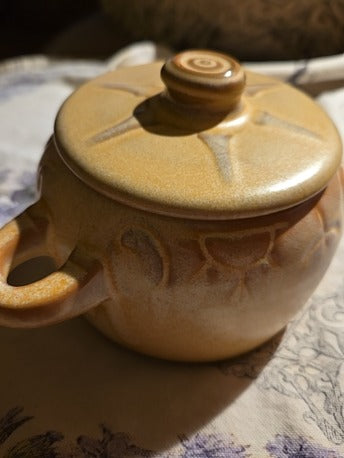 Frankoma individual serving pots with lids