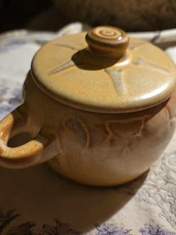 Frankoma individual serving pots with lids