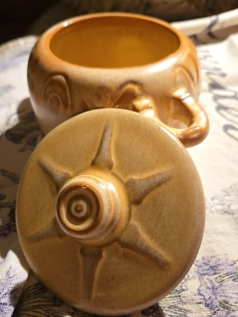 Frankoma individual serving pots with lids