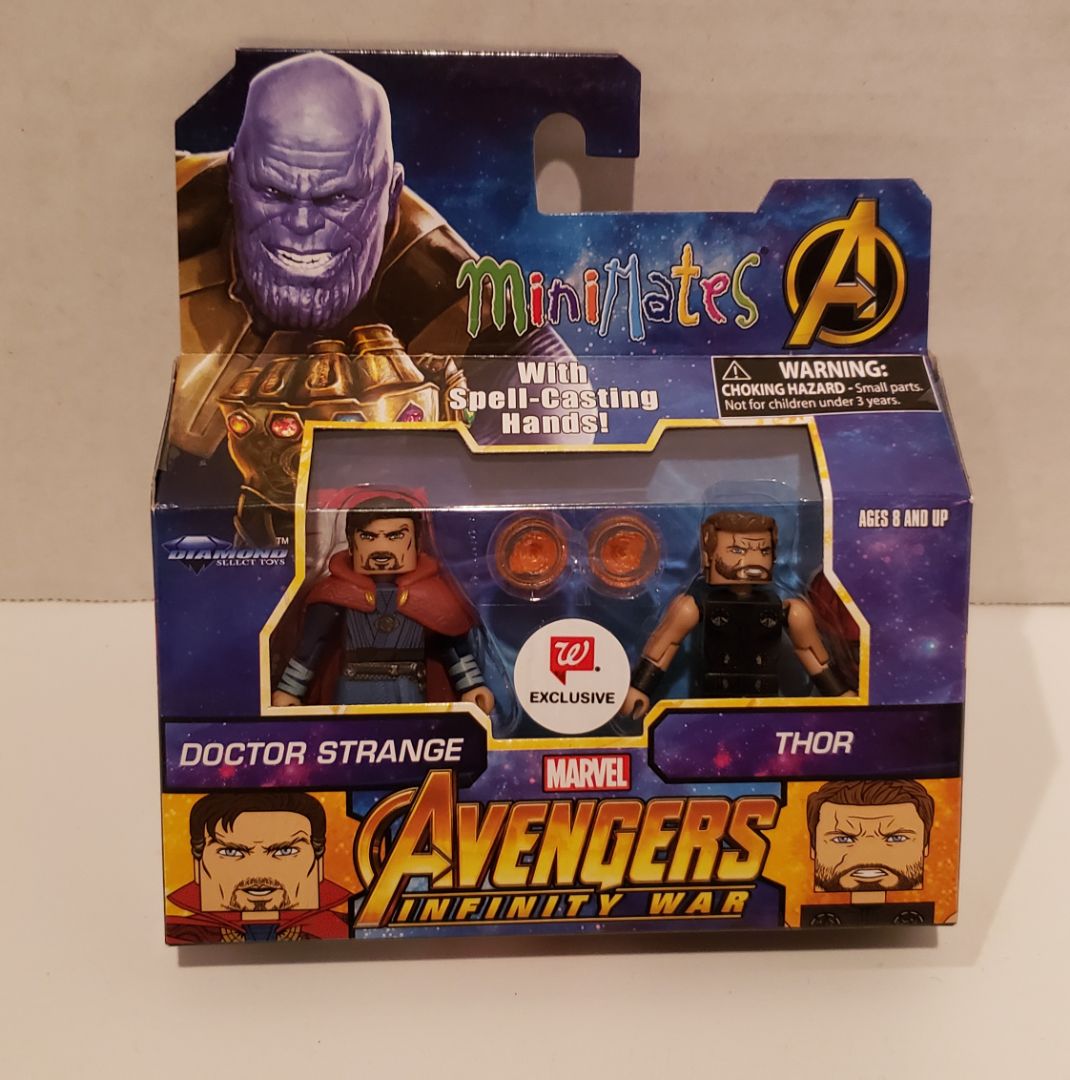 MiniMates: Dr. St & Thor Diamond Select Toys