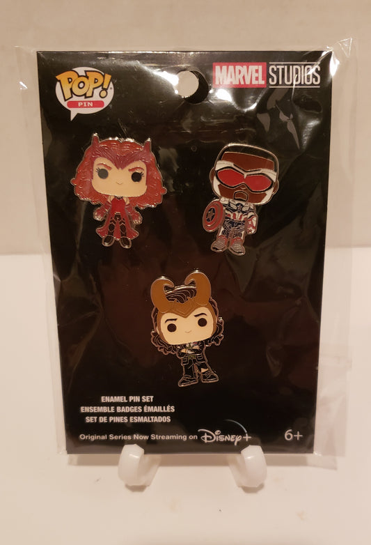 Marvel Studios Enamel Pin set of 3 Funko
