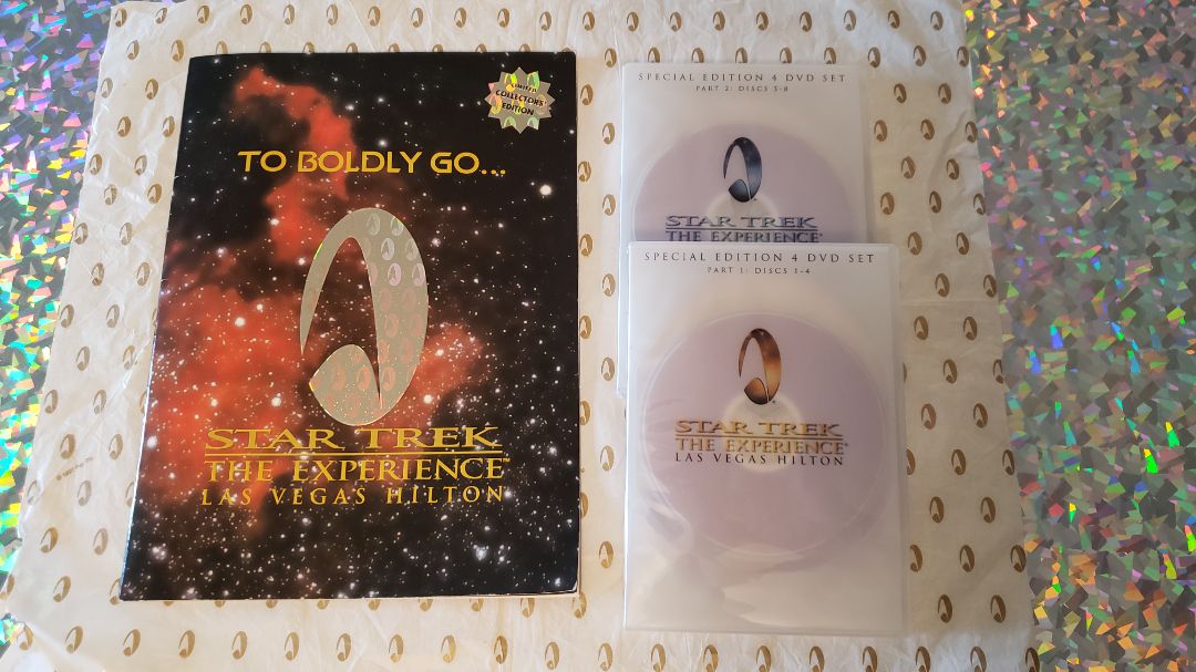 2 Volume DVD ST Experience & Book Set Paramount