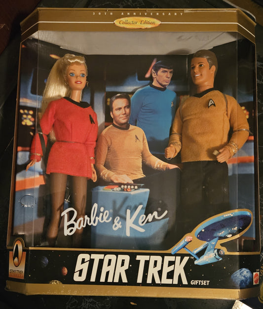 Star Trek Barbie Dolls Mattel large