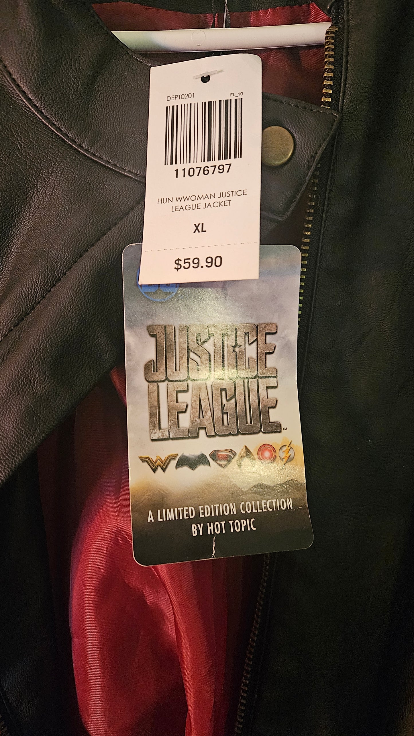 WW Leather Jacket New