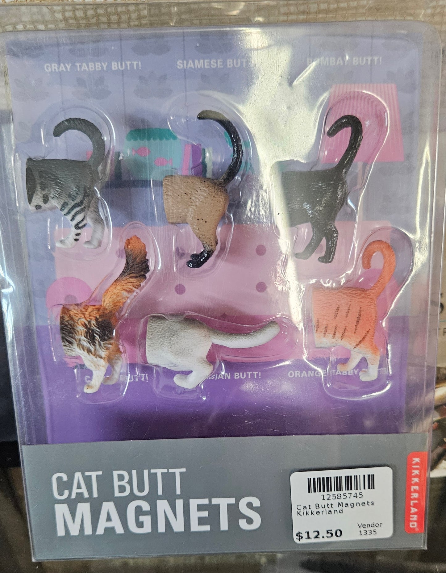 Cat Butt Magnets Kikkerland