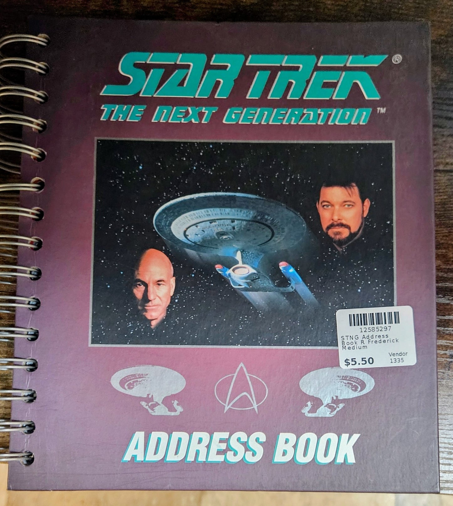 STNG Address Book R Frederick Medium