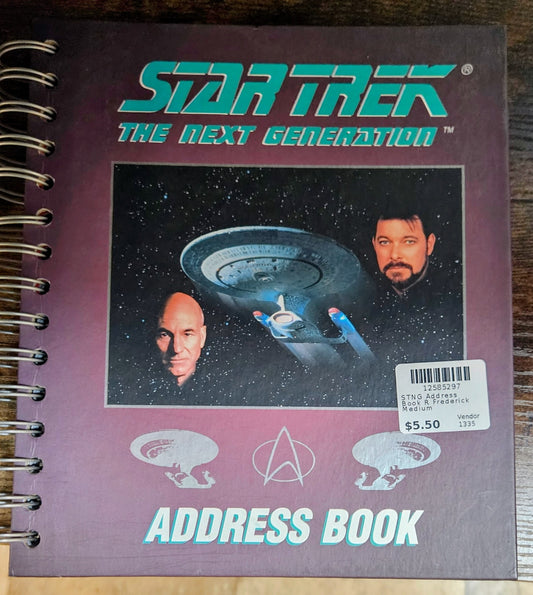STNG Address Book R Frederick Medium