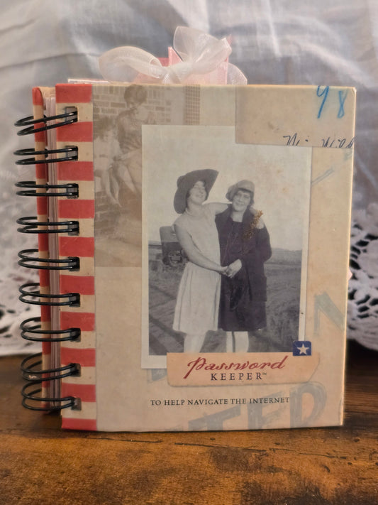 Vintage Password Keeper Junk Journal