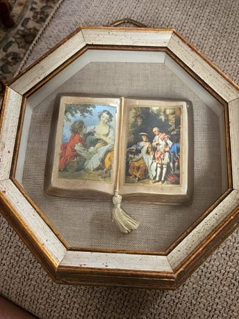 Florentine Shadow box Romance Sungott Art Studios