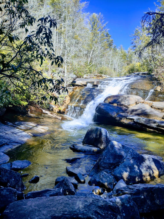 Wintergreen Falls - Color Framed Photograph  8x10 photo in 13x16 frame