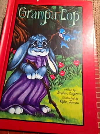 Grampa Lop vintage kids book Weekly Reader 1981