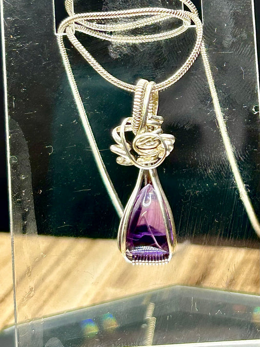 NL WW Sterling Silver Amethyst Small