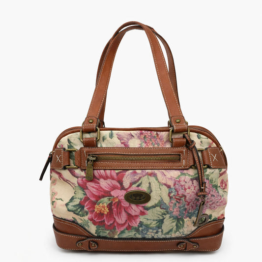 BOC Floral Saddle Bag Purse