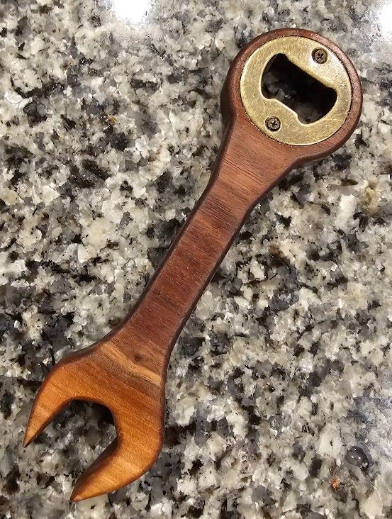 Wrench Bottle Opener Crafted By Turner 6.75in x 2 in x .625%