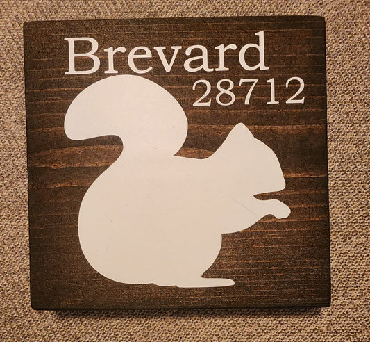 Small Home Decor Sign Crafted By Turner 5.75in x 5.5in x .75in