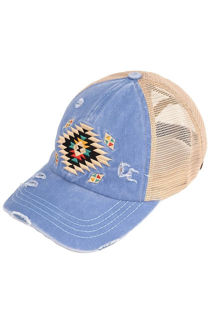 Ball Cap Aztec Blue