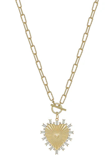 Gold Chain RS Heart Necklace Whats Hot Jewelry