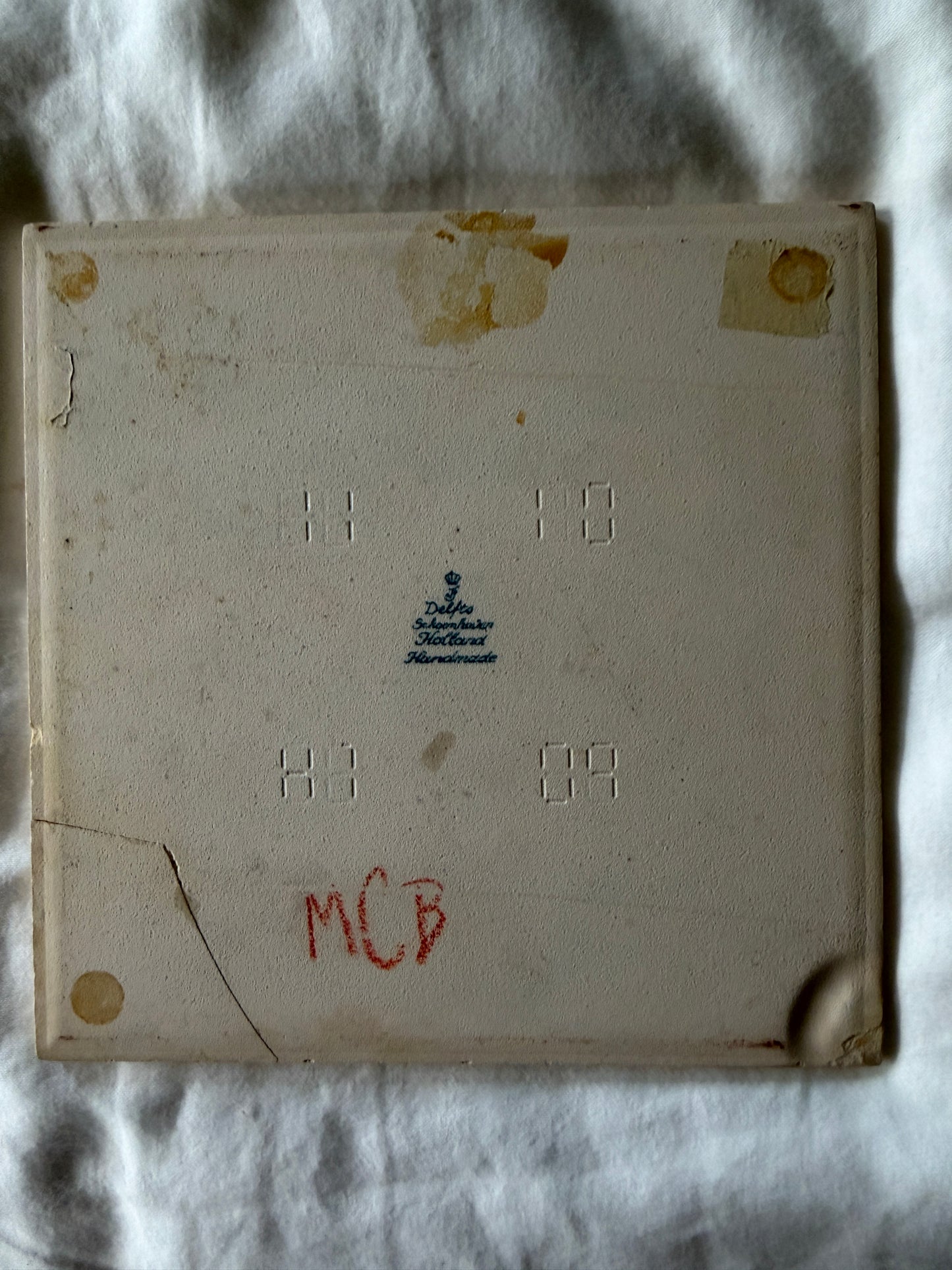 Delftware Tile Delft  6”x6”