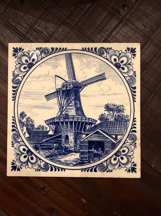 Delftware Tile Delft  6”x6”