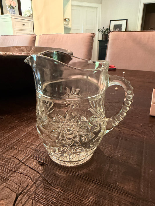 Small Pitcher Anchor Hocking 6” x 5.5”