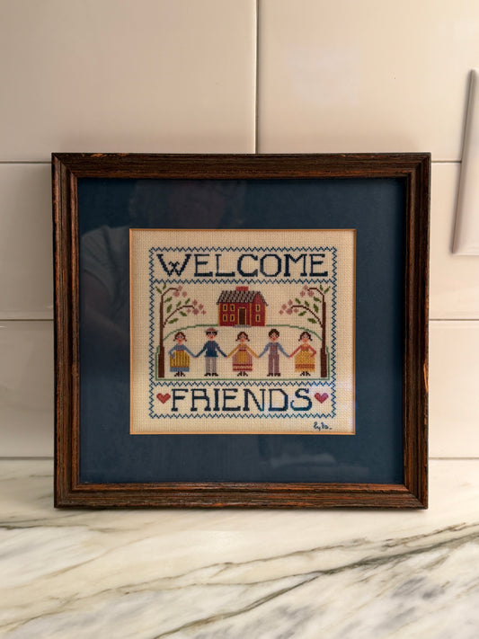 Needlepoint Artwork  9” x 9.5”