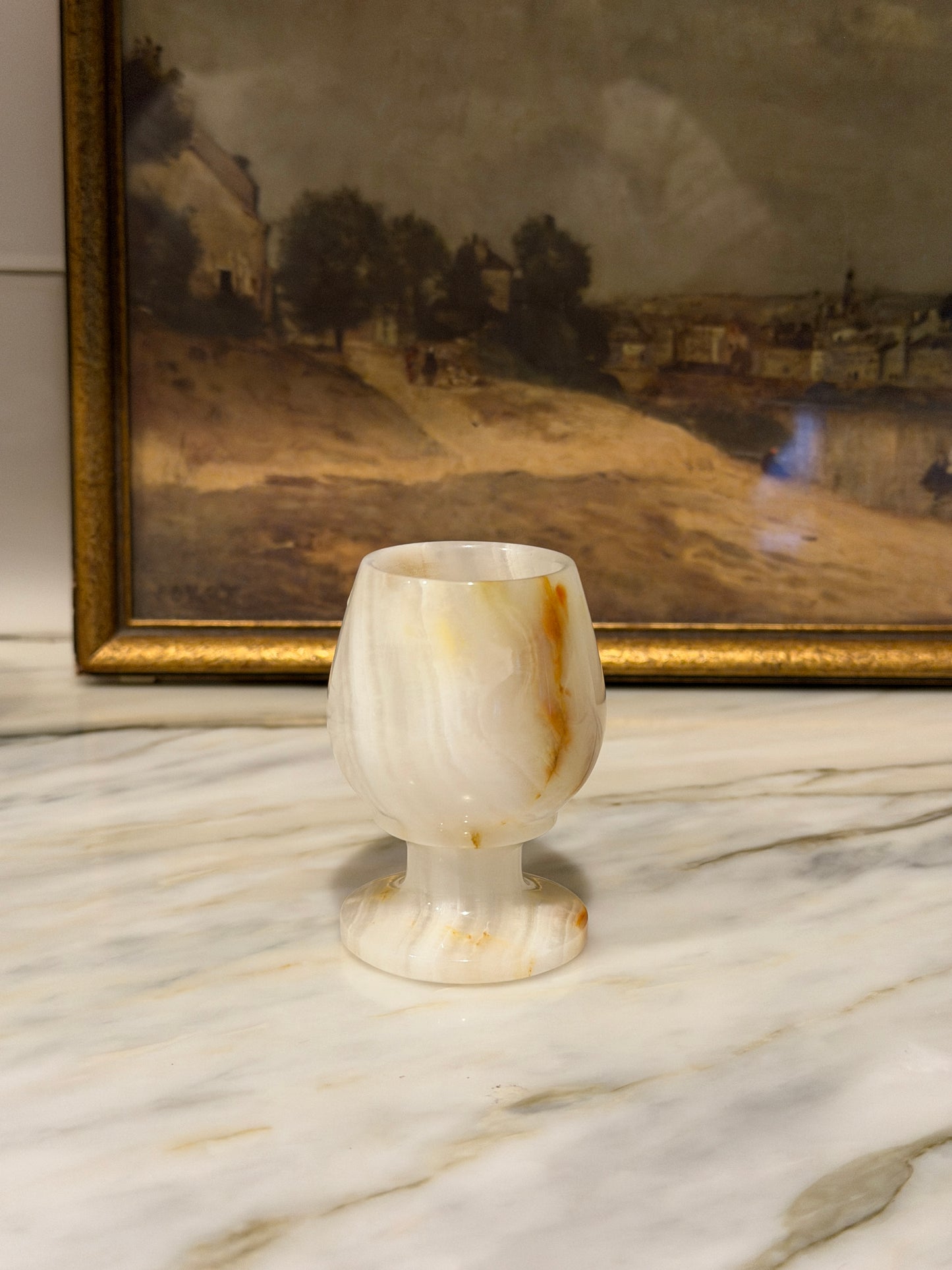 Onyx mini goblet  3” x 2 “