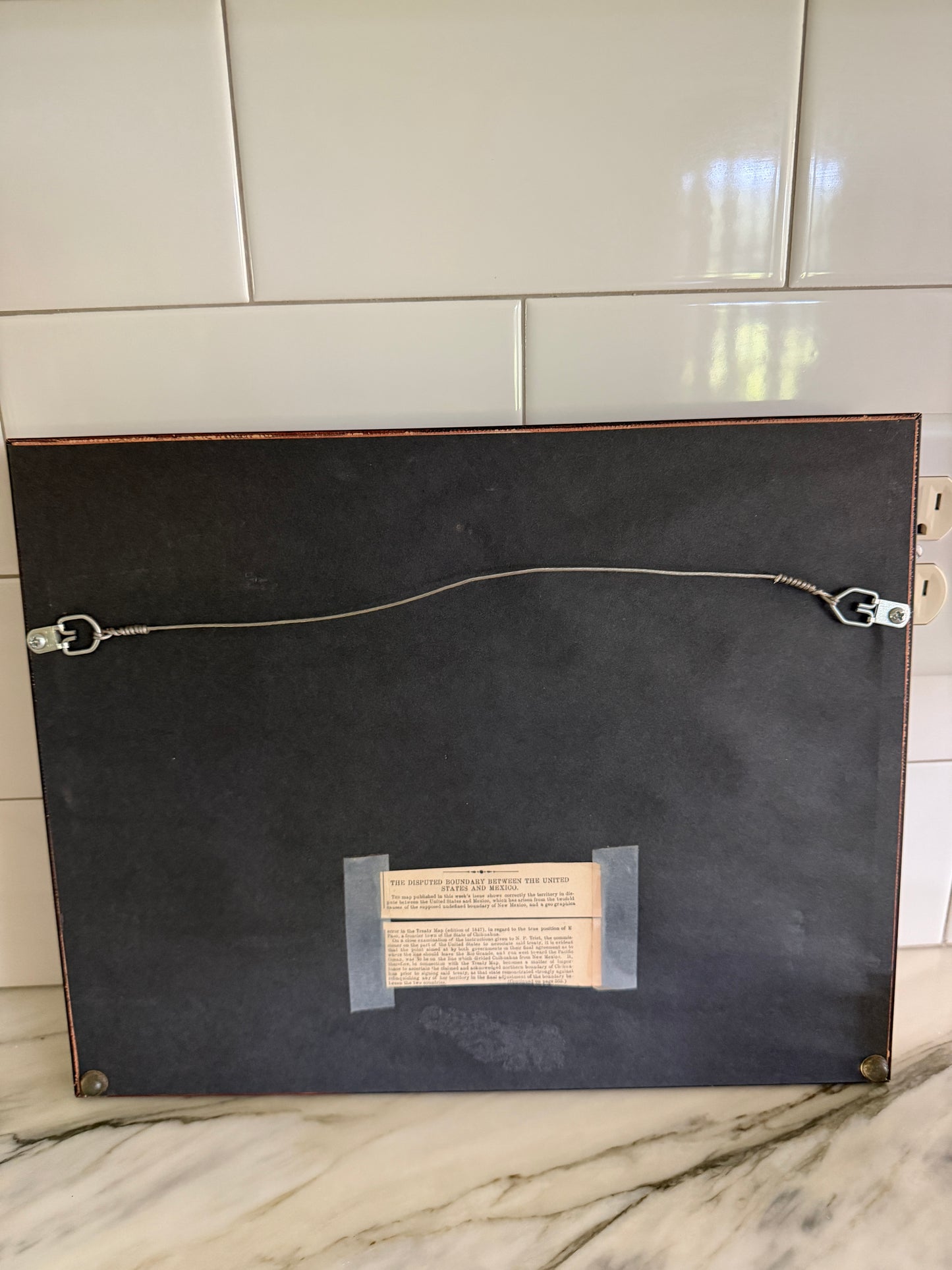 Historical Framed Map