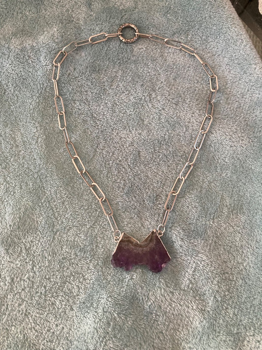 Amethyst Mountain Pendant Bellajules