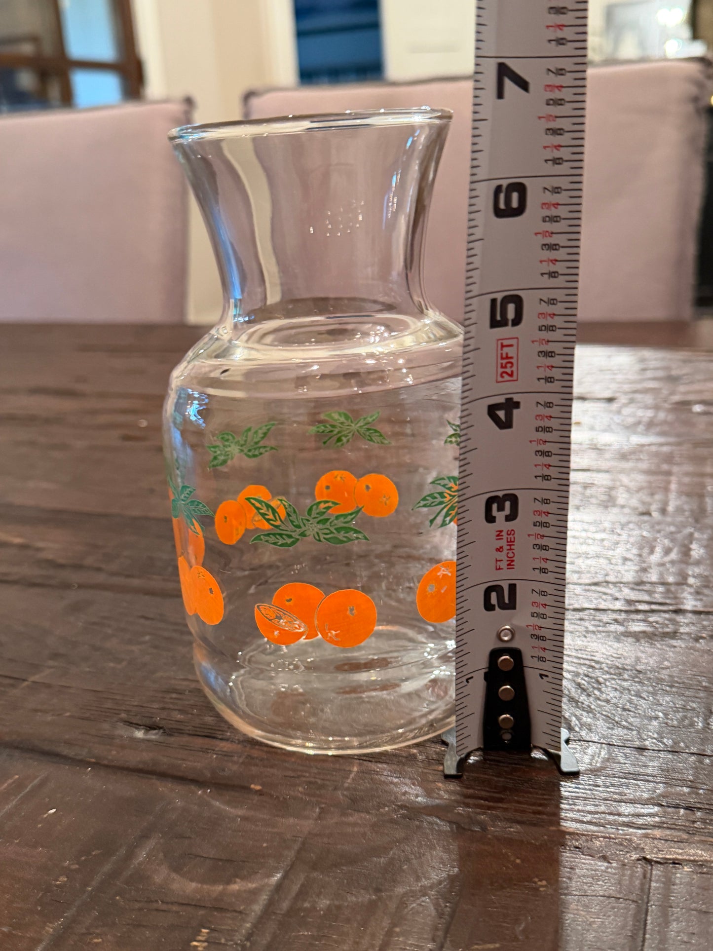 Vintage Juice Pitcher  7” x 5”