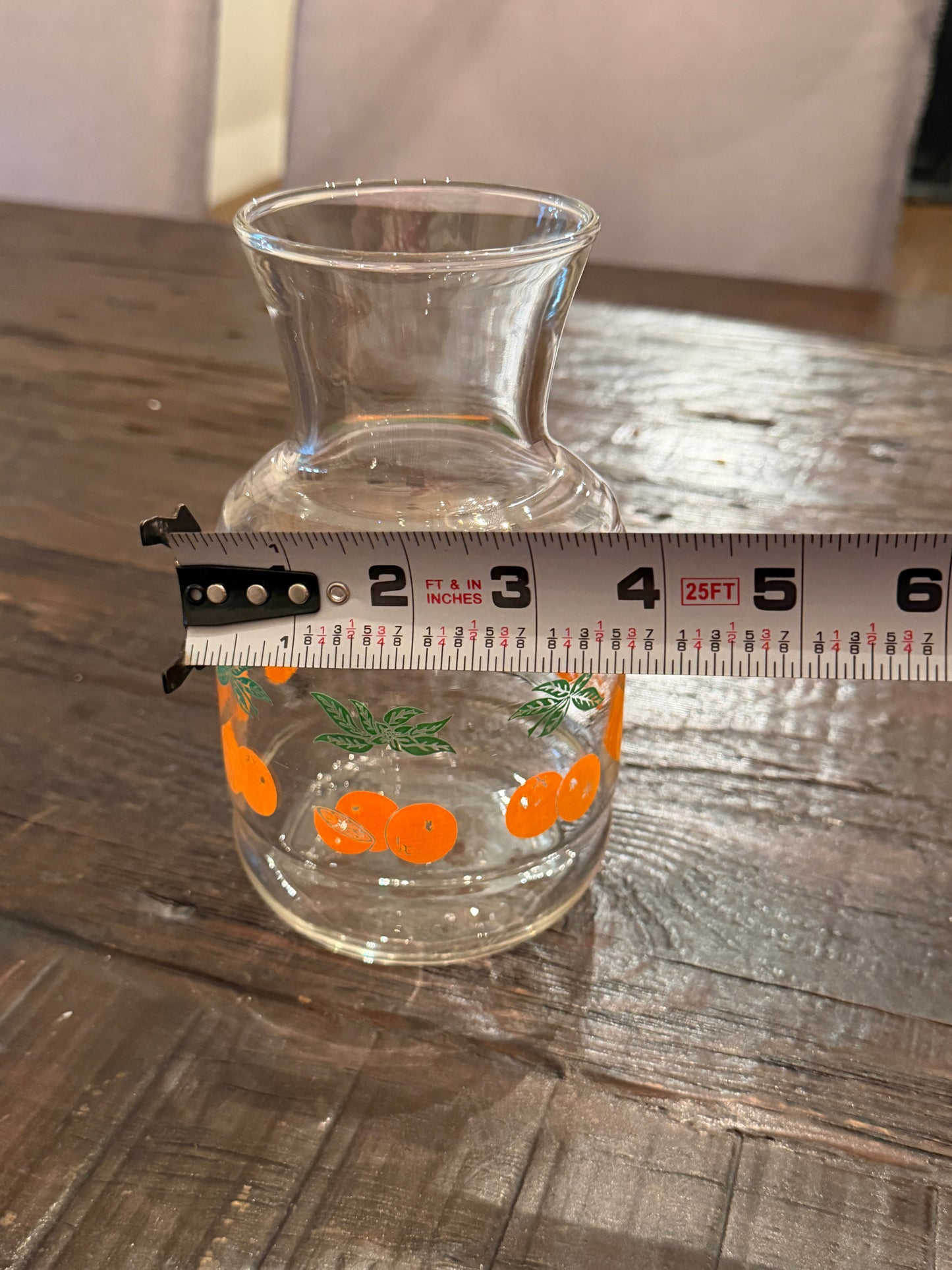 Vintage Juice Pitcher  7” x 5”
