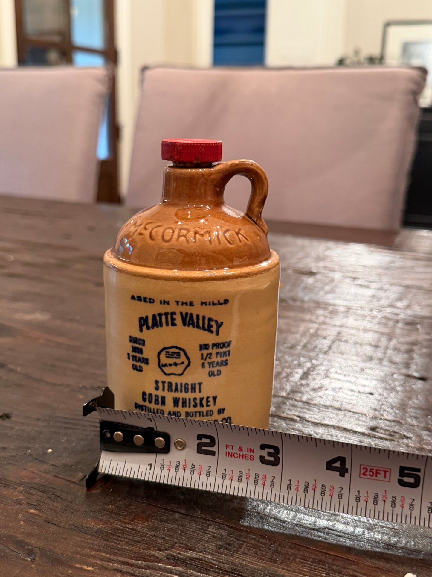 McCormick stoneware Jug  5.25”