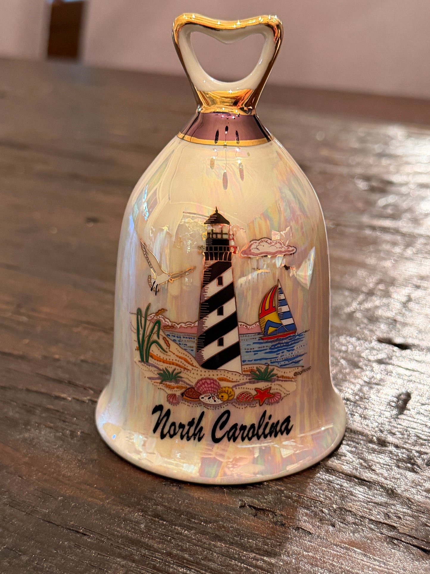 Vintage NC Bell  5” x 3.25”