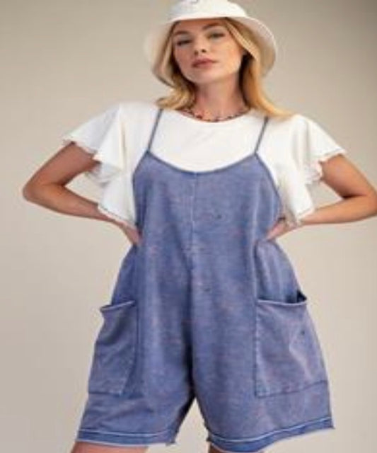EASEL SHORT BLUE JUMPER EASEL L