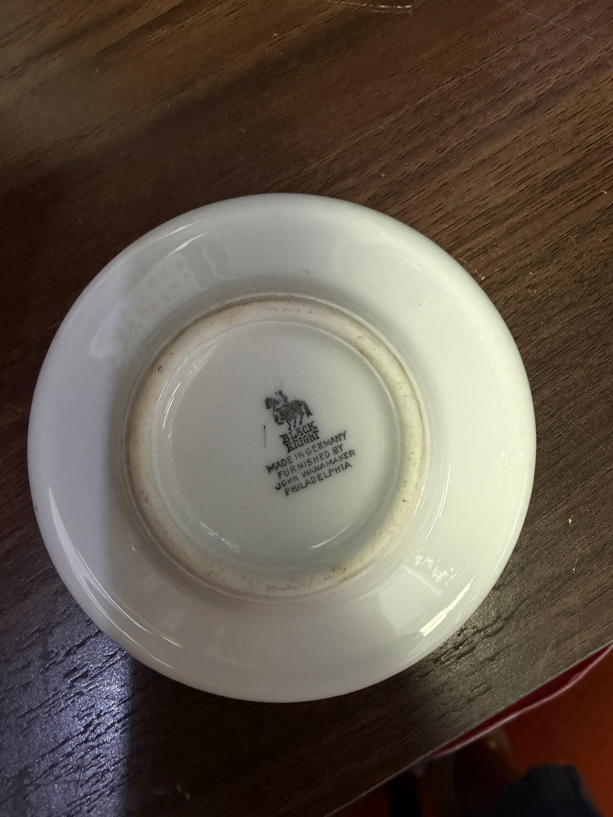 Butter Pat John Wanamaker 3”