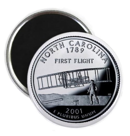 NC  First In Flight Magnet - 1152